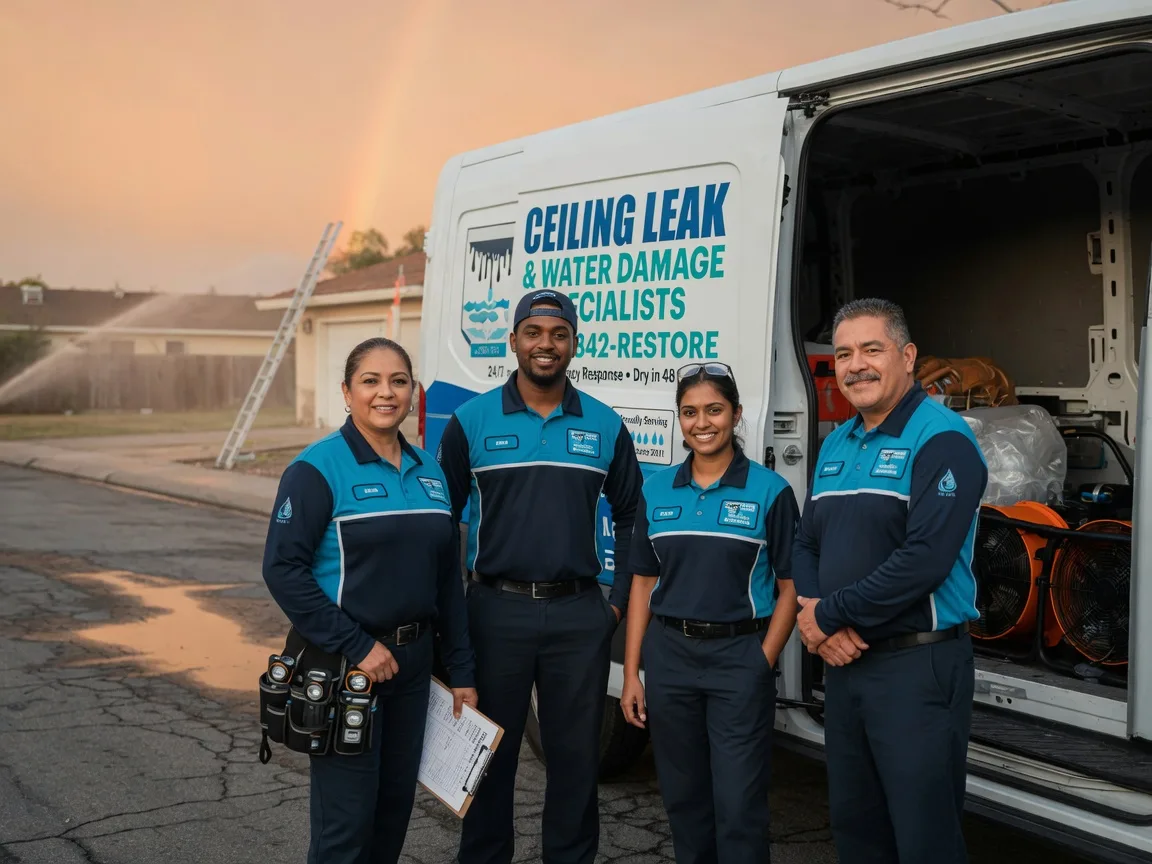 Ceiling Leak Cleanup company in Tishomingo, OK