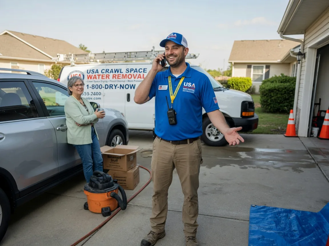 Crawl Space Water Removal Tishomingo, OK FAQs
